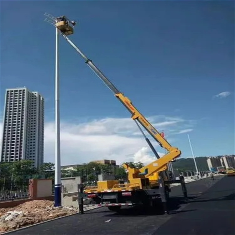 东昌府维修路灯的曲臂升降车出租